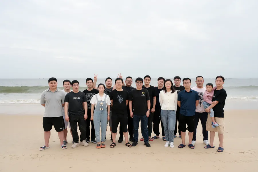 团队海边活动